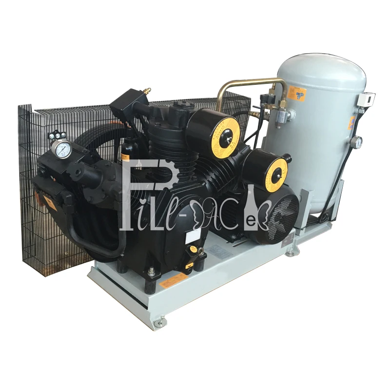 Hp Air Compressor For Injection Blowing Machine 1.2m Min 30kg Air 