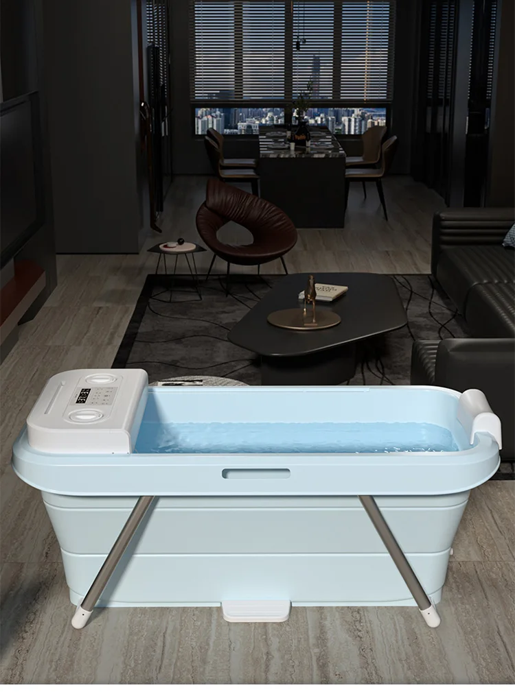 Hilite High Quality Light Blue Large Portable Bathtub Inflatable