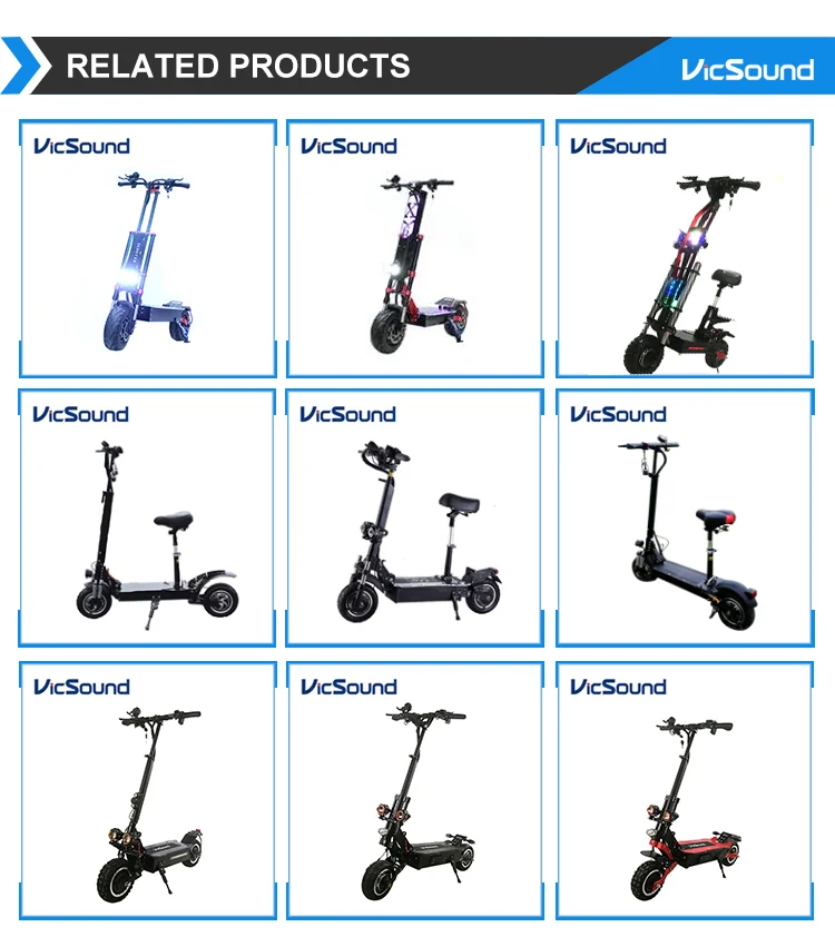 High Quality Cheap 11inch 3200w 60v Electric Scooter With Seat Optional