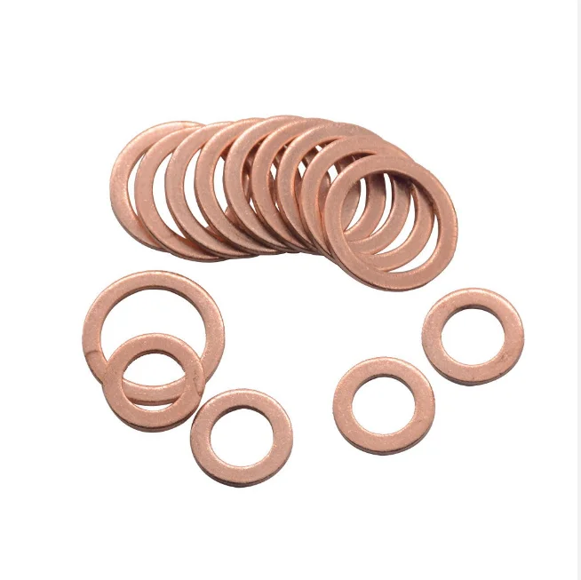 Kit 200 Pezzi Rondelle Rame Piatte Assortite M5-M14 - CHUSYYRAY - Foto 6