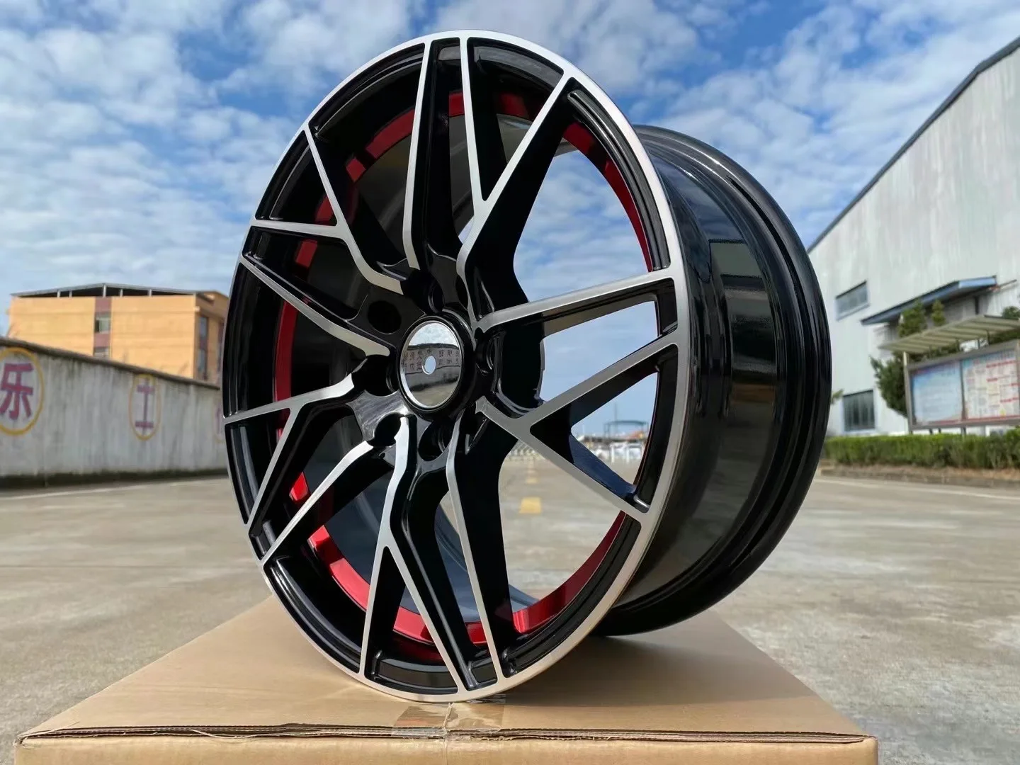 2024 New Customized DX245 15 Inch 4x100 4x114.3 Flow Forming Car Alloy Wheels Rims for Aftermarket