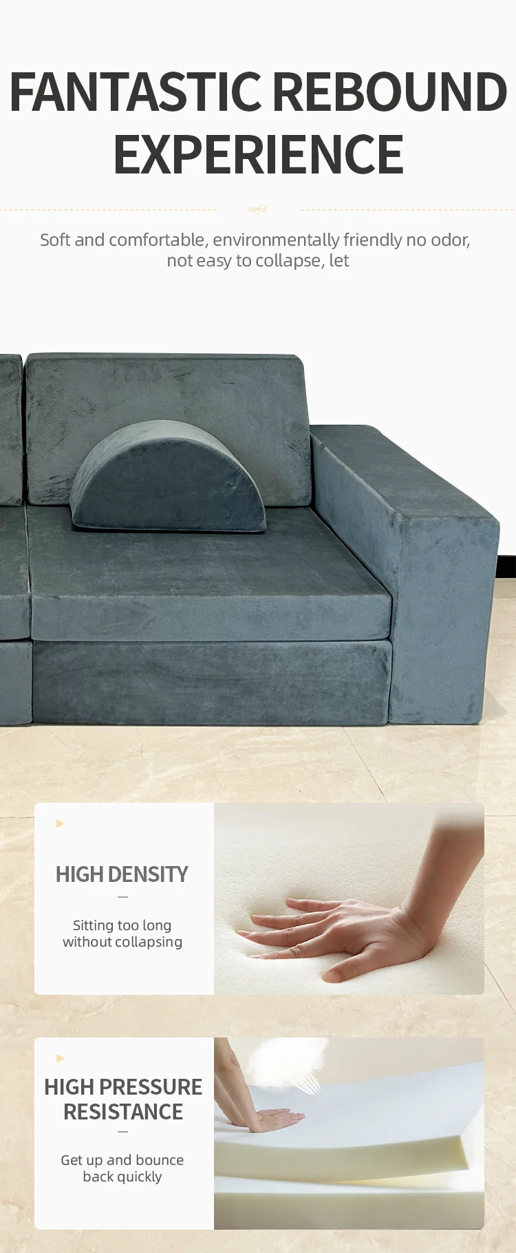 10 Pieces Toddlers Babies Playhouse Play Couch Set Game Sofa