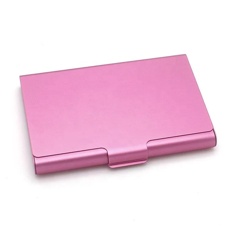 Aluminum Alloy Business Card Holder & Bank Card Case Customizable Logo Gift preview 5