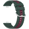 1#Dark Green & Wine Red
