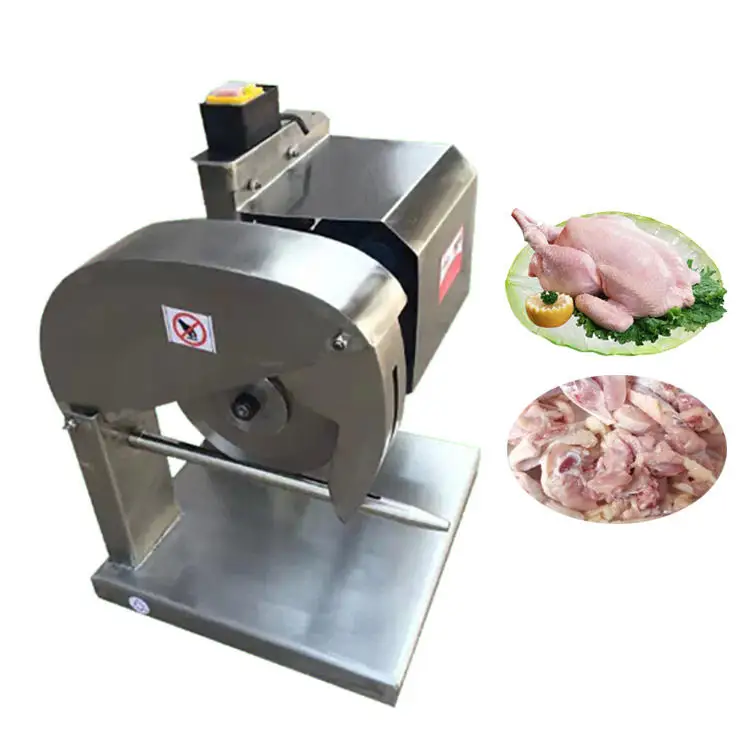 Electric Chicken and Duck Meat Processing Machine Portable Portion Cutting & Bone Saw Cutter for Poultry Meat