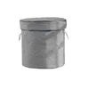 Bolso tipo cubo de juguete - Tamaño grande - Gris