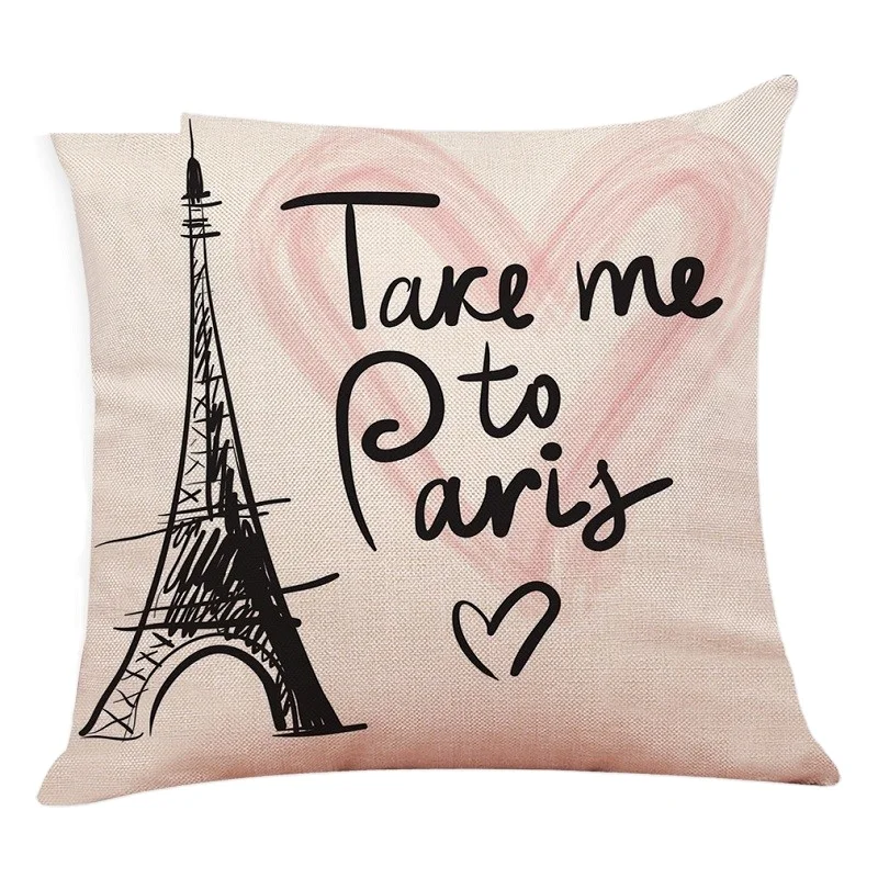 eiffel tower cushion
