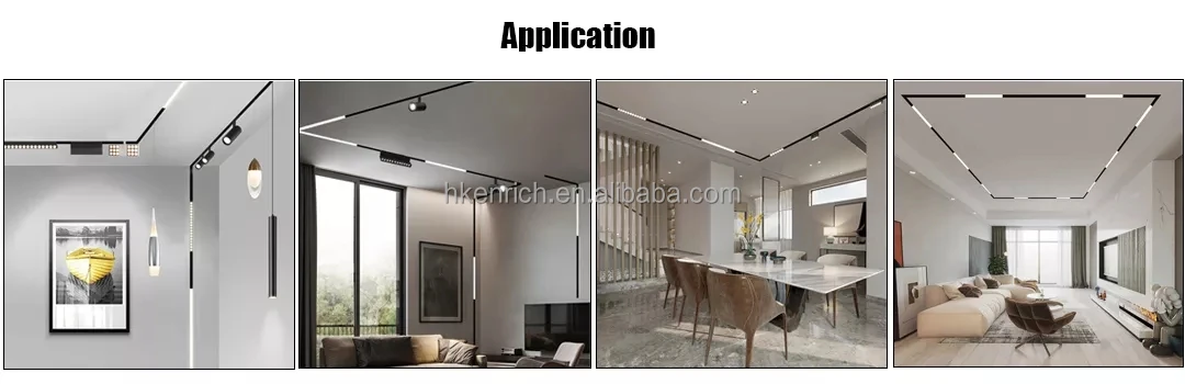 Positionable Backlight Custom Surface Mounted Spotlights - Adjustable LED Track Lights