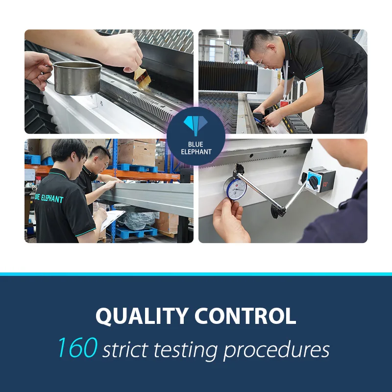 Blue Elephant up and Down Loading Cnc Nest Machine with Syntec 6mb, Automatic Push Wooden Furniture Making Machine with 12 Tool