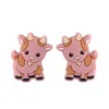 Goat Focal bead Blush SA164
