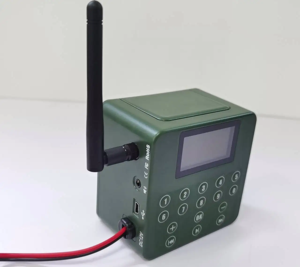 2024 New Version Digital 100Watts Bird Caller MP3 Player with Remote Control BK1528RT Hunting Equipment Bird Sounds Device