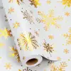 White and Gold Snowflake