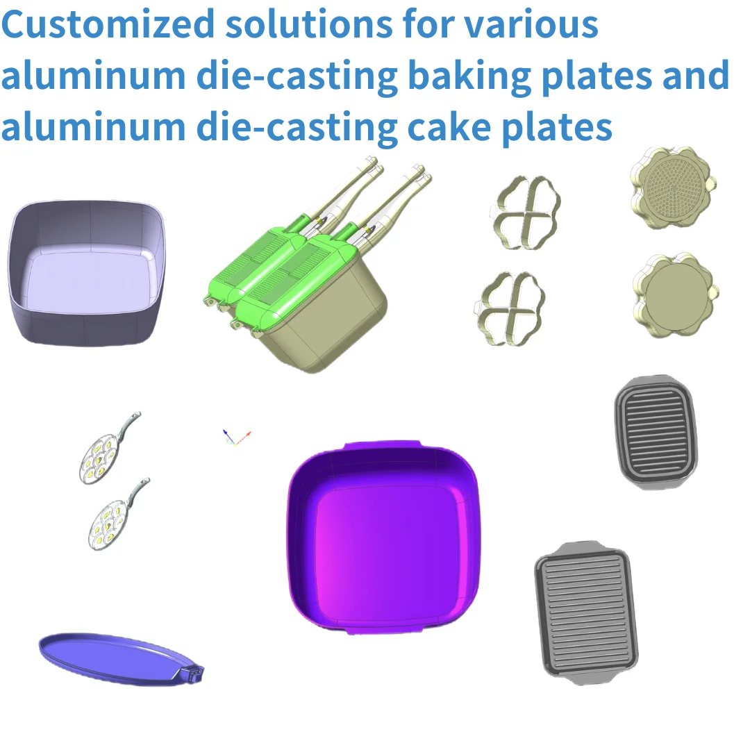 Longhua Custom Die-cast Aluminum Pot Molds and Aluminum Alloy Cookware Molds