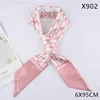 X902 simulation silk d word pink