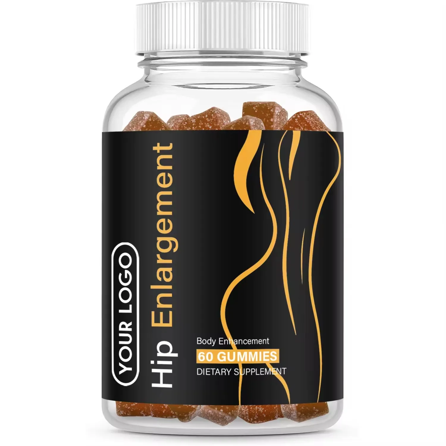 OEM/ODM Buttock Enhancement Maca Extract Buttock Hip Enhancement Gummies Black Maca Root Capsules
