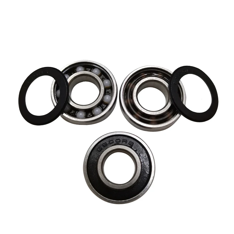 Cuscinetto A Sfera Con Flangia F63800ZZ, 10x19x7 Mm, Cromato, Schermato, 5 Pezzi