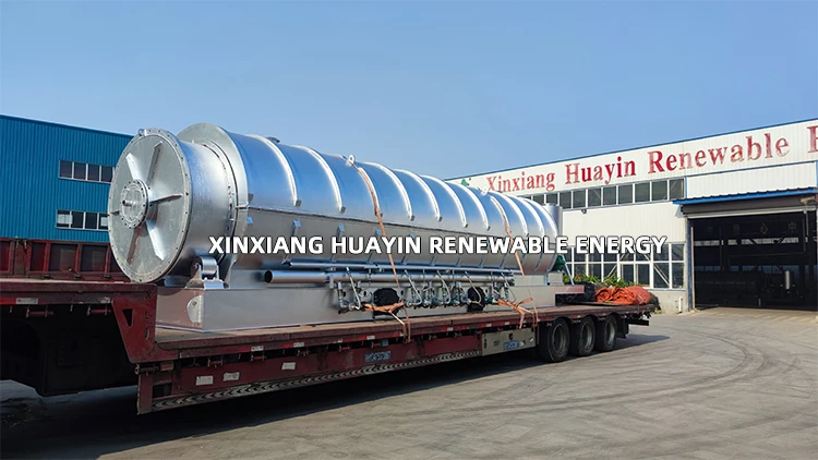 Fit in 40ft Container Pyrolysis Plant Installation for Processing Waste Plastic and Tires