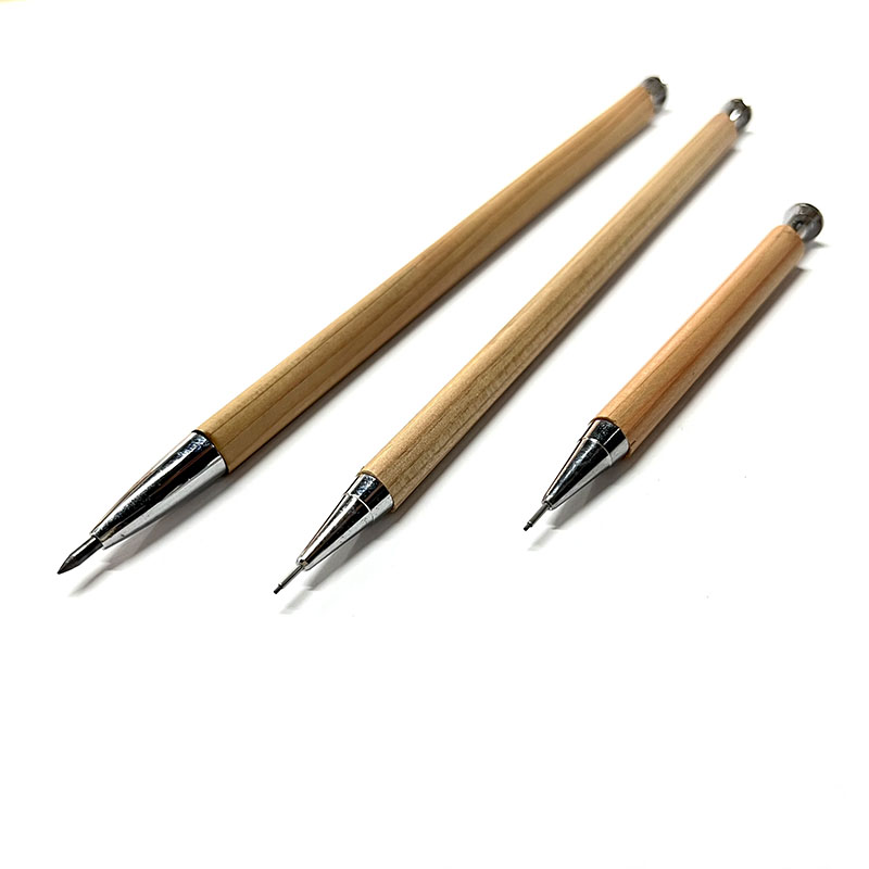 Hot Selling Cedar Wooden Mechanical Pencils 0.5 0.7 1.0 mm Lead for Office Promotional Mini Pencil
