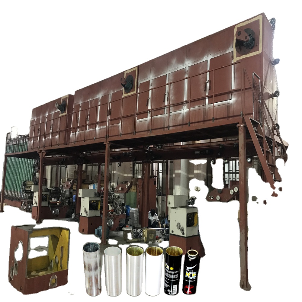 Усовершенствованная алюминиевая производственная линия для аэрозольных баллончиков/машина для аэрозольных баллончиков для продажи