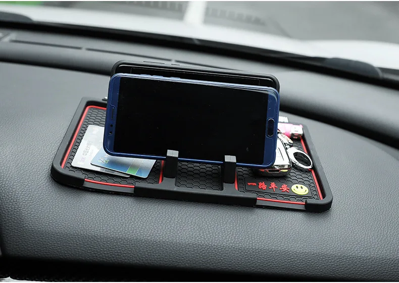 New arrival dashboard non slip multifunctional cell phone GPS holder mat pad for car