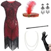 Red dress accessories