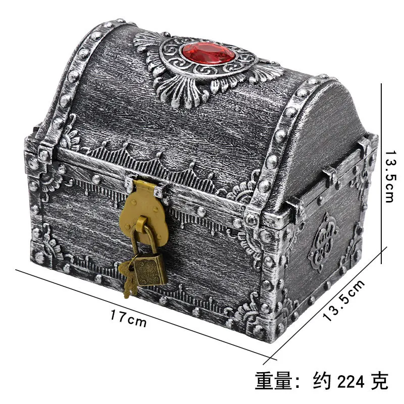 Pirate Treasure Chest Toys - Classic Vintage Fun for Kids