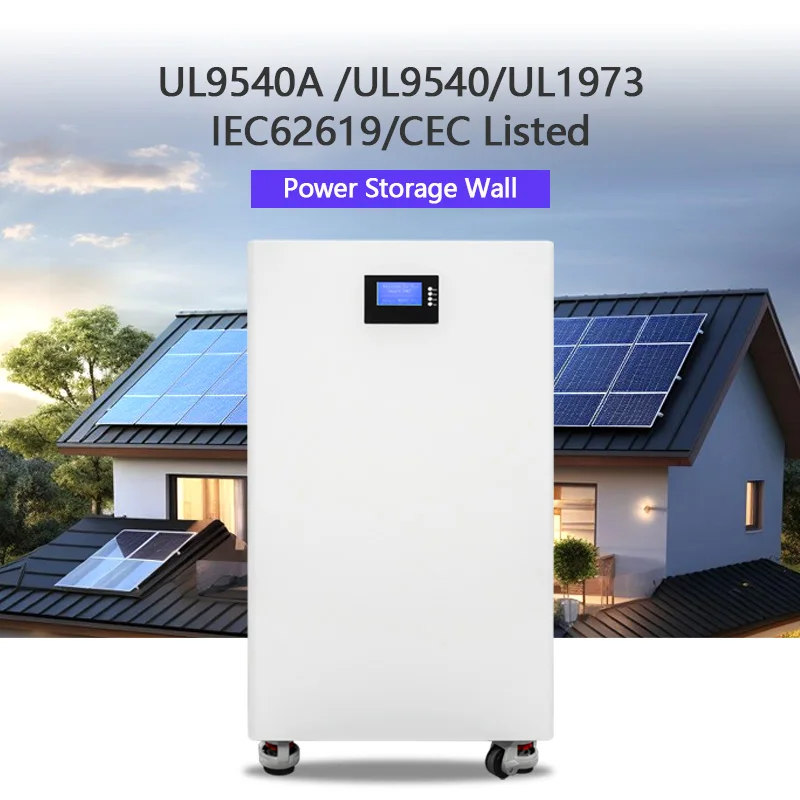 Engros Solenergi 48 V 100 Ah 200 Ah 280 Ah 5 kWh 10 kWh 15 kW Strømvæg Solbatteri 51,2 V Powerwall til Hjemmesolsystem