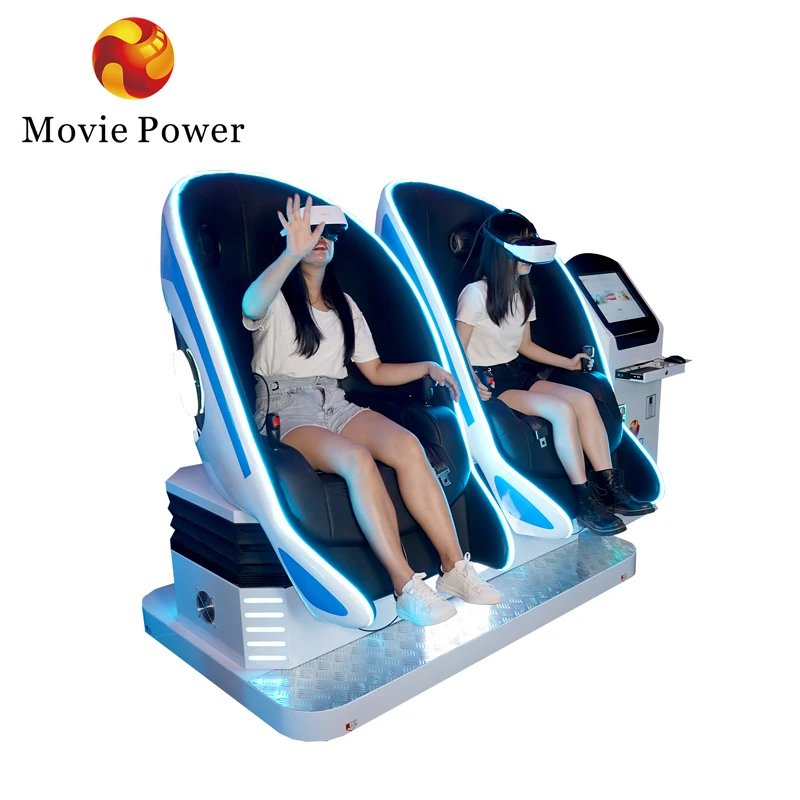 Fully Immersive Virtual Reality 4d Game 9d Egg Roller Coaster VR Gaming Simulator