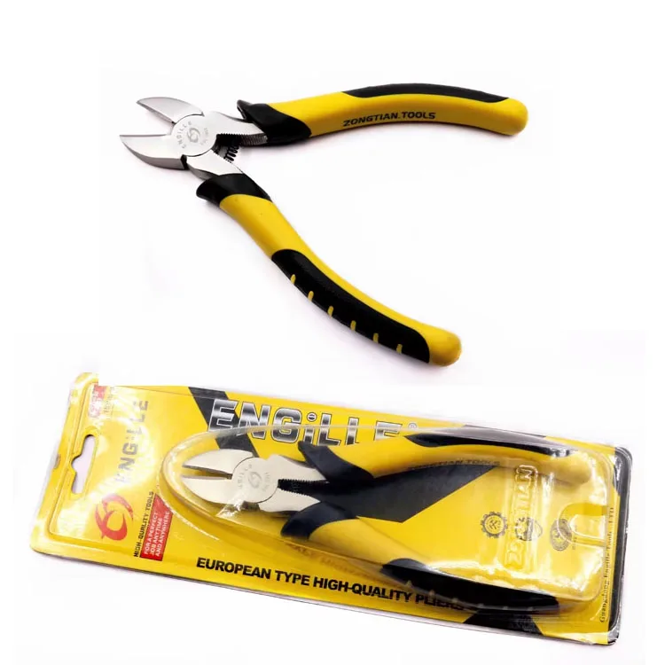 MYJ Multi-functional Diagonal Pliers Combination Pliers Industrial Grade High Quality Carbon Steel Pliers Household Hand Tools