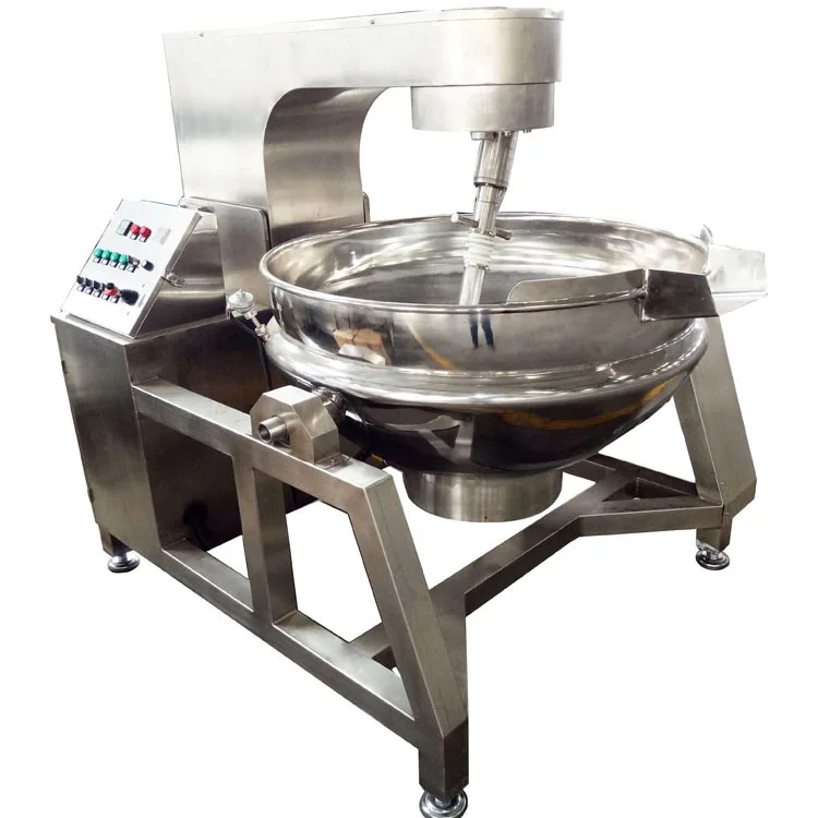 Fully Automatic Peanut Frying Pan and Sugar Boiling Pan