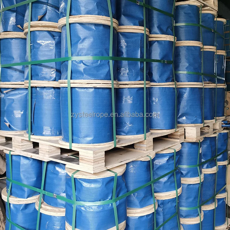 Hdg Steel Wire Rope Price 6x36ws+iwrc Gost 766980 For Hoisting,Lifting And Drawing Equipment