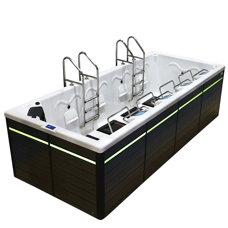 Water Walker with Treadmill for 1-4 Persons with Hydraulic System Swim Spa Pool