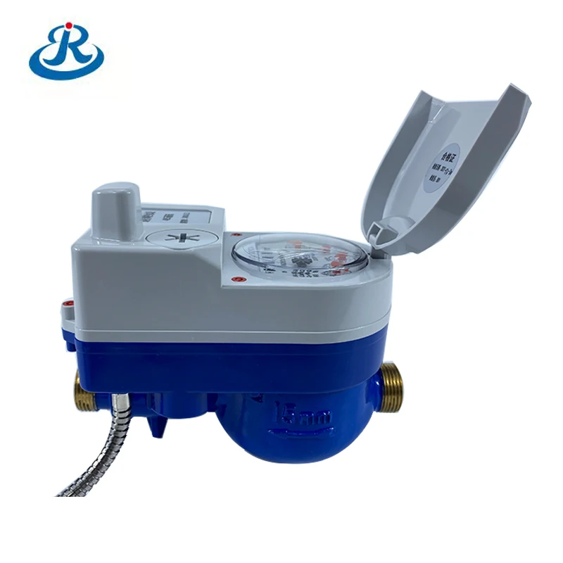 Modbus Module For Water Meter DN15mm Brass RS485 / M-Bus Modbus RTU Remote Photoelectric Water Meter ...