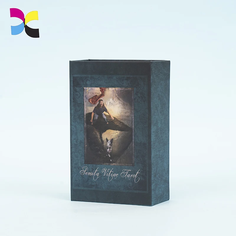 Wholesale Printing Custom Standard Size Custom Design Paper Tarot Decks with Card Box and Guide Book
