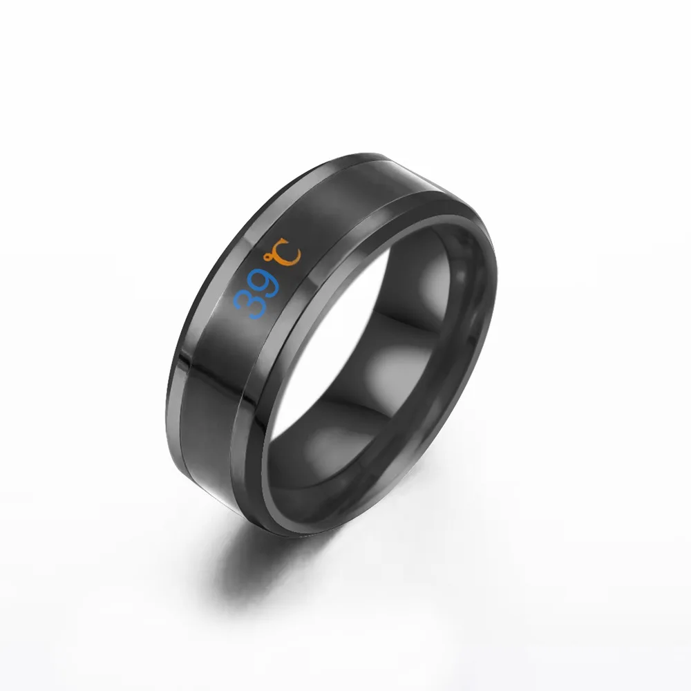 Durable Temperature Change Fashion Stainless Steel Rings