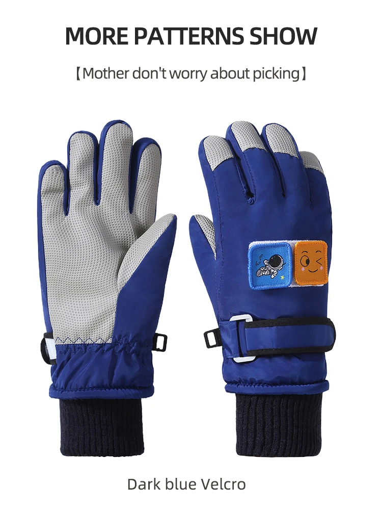 Guanti Da Neve Per Bambini 3-8 Anni - Impermeabili E Caldi Per Sci E Sport Invernali - Foto 8