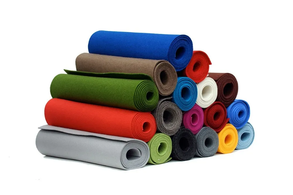 Горячая Распродажа, ПЭТ Нетканая ткань, полиэфир, игла, войлок, материал, фильтр, рулон от производителя