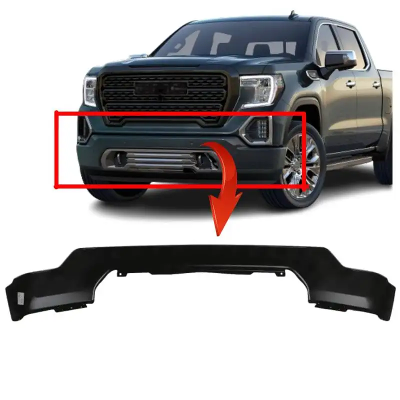 car STEEL front bumper LOWER for GMC Sierra 1500 2019 2020 2021 accessories body kit parts oem 84367307