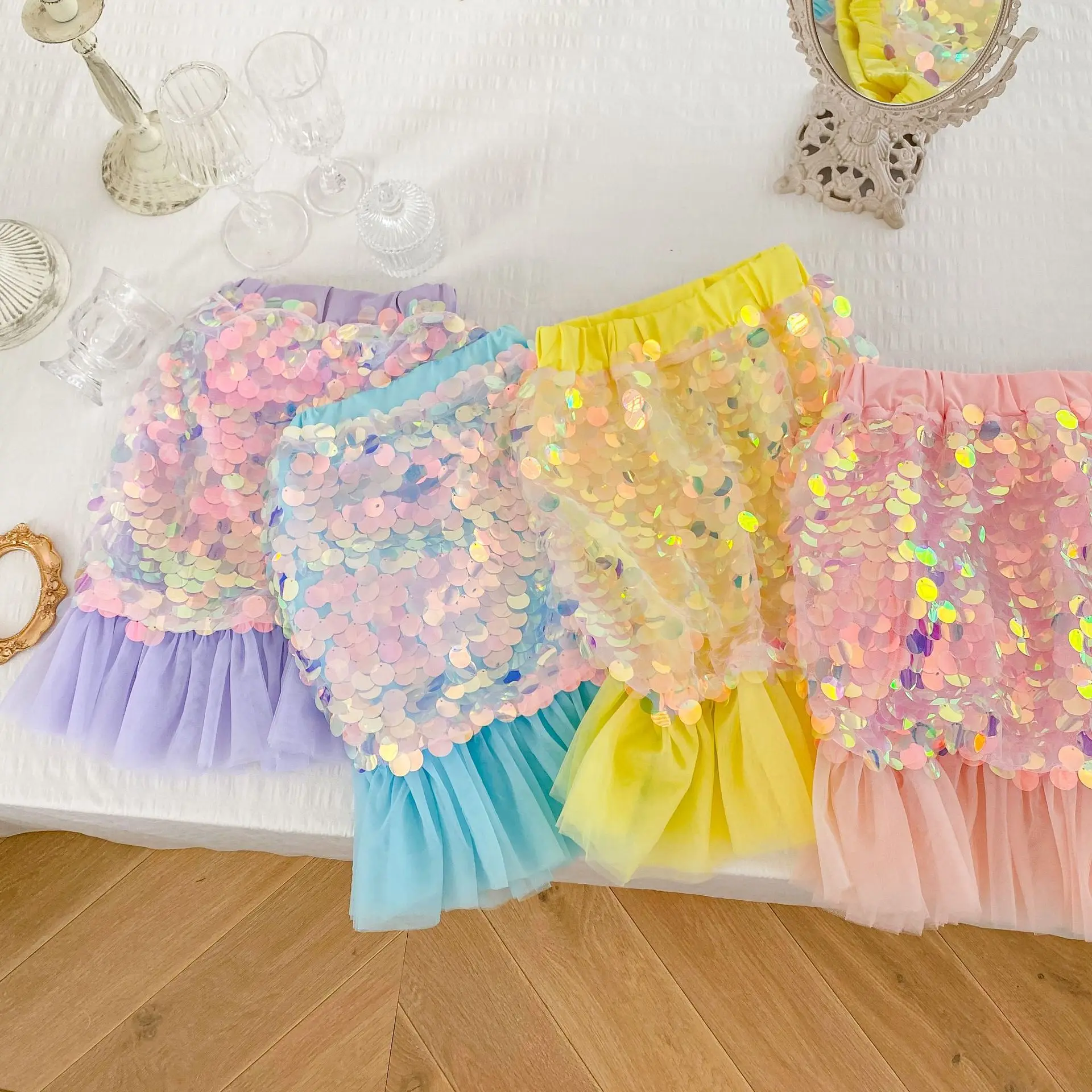 Mermaid Skirt with Sequins - Perfect for Party & Cosplay