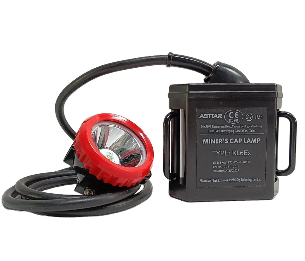 KL6Ex ATEX rechargeable LED mining headlamp