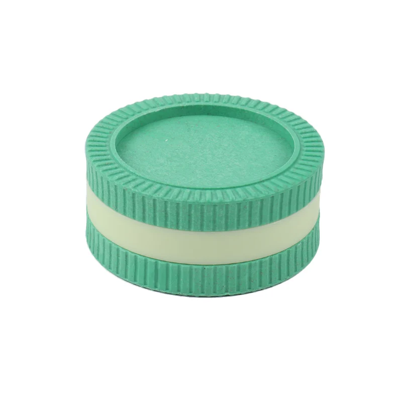 Wholesale Fiber Plastic Biodegradable Grinder With Funnel And Stick Tobacco Grinder Set Smoking