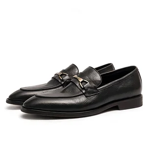 Men's Spring New Arrival Genuine Leather Shoes  Premium First Layer Cowhide Business Casual Loafers