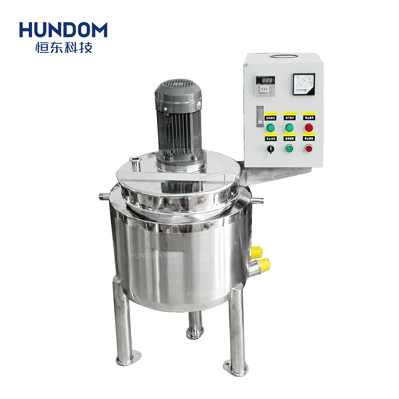 100L Heating Dissolving Sugar Syrup Melting Mix Gummy Making Mixing tank with Agitator