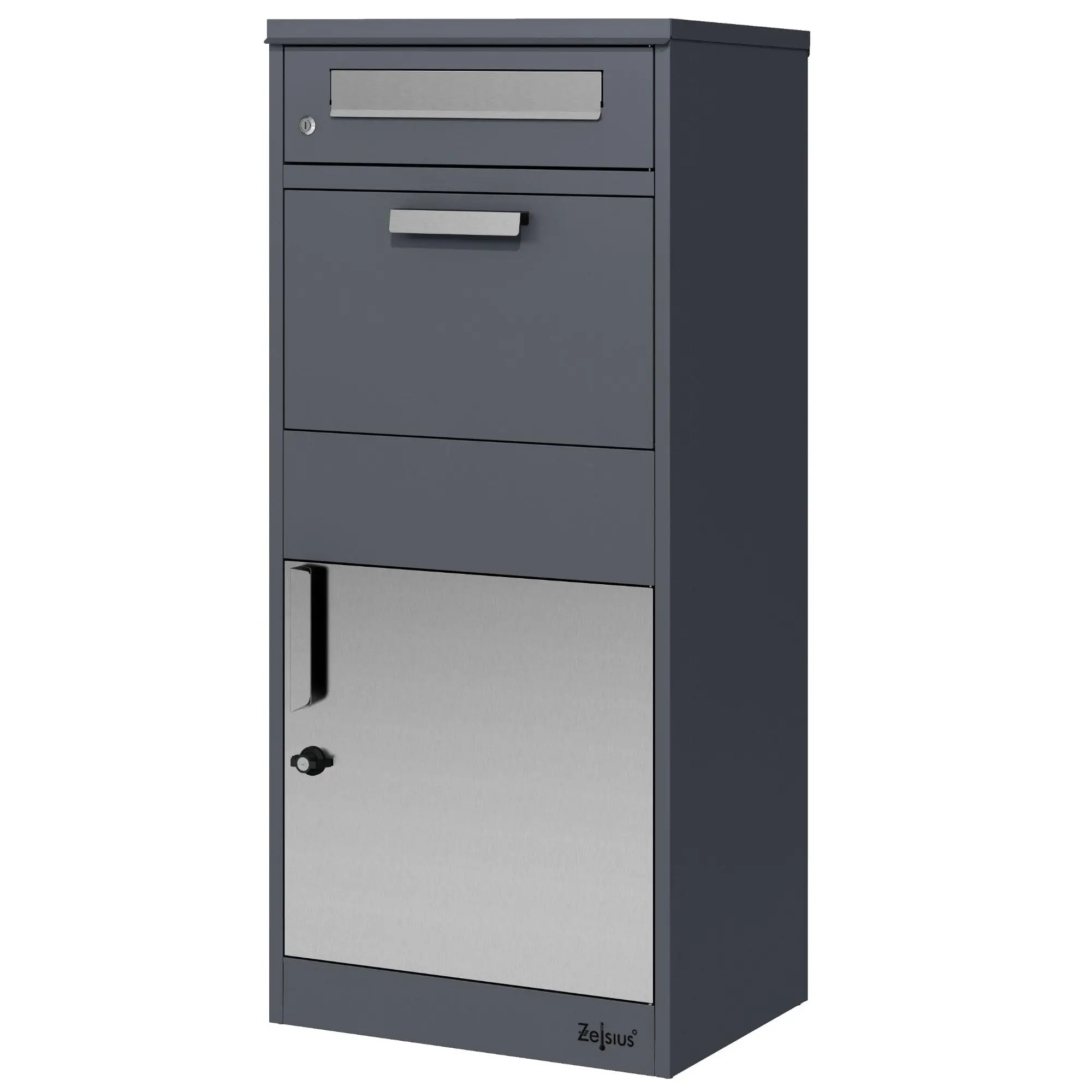 Steel Parcel Delivery Box with Coded Lock – Durable, Anti-Theft Outdoor ...