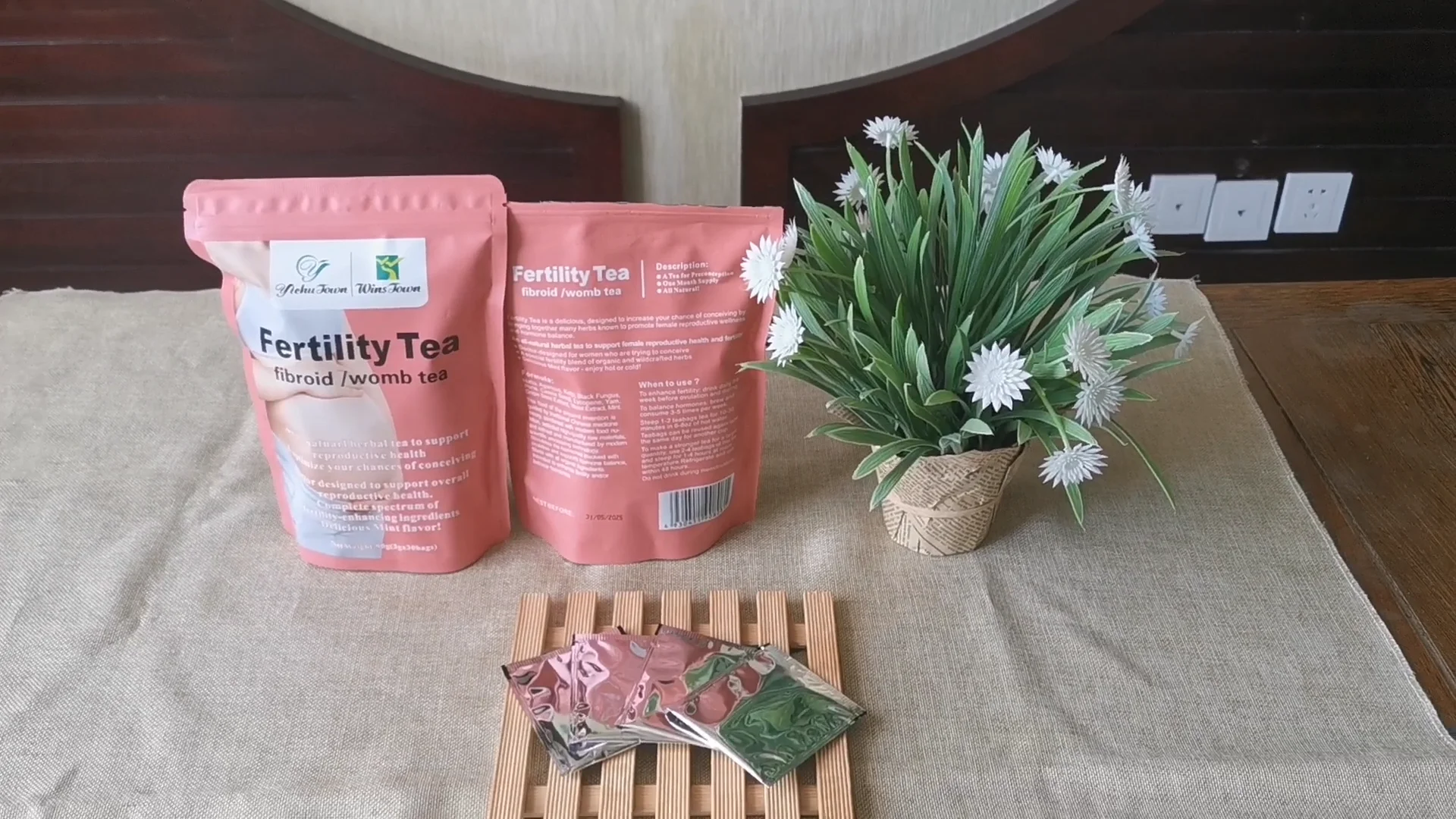 Fertility Tea Natural Herbal Protect Womb Booster Fertility For Women