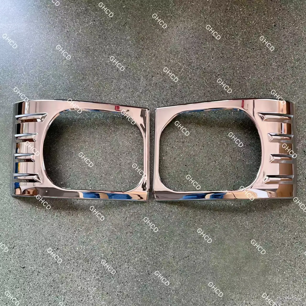 GHCD Hot Product High Quality Chrome-Plated Head Lamp Frame for 2008 Year's Japanese Truck ISUZU New