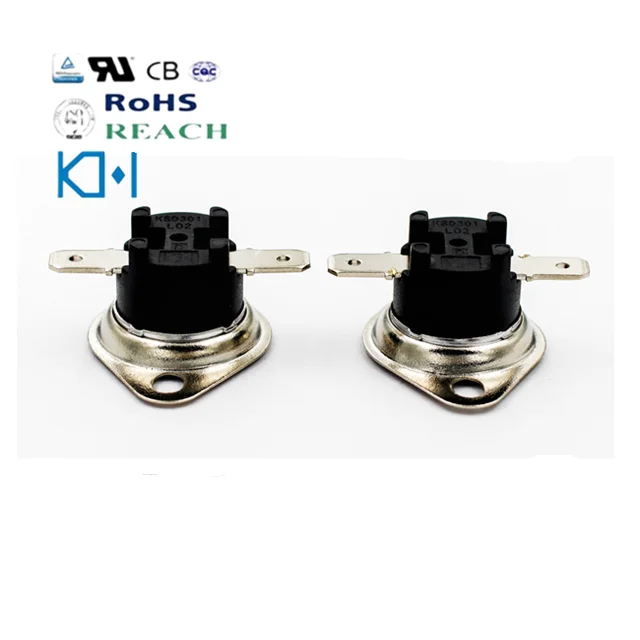 KH微型恒温器热切断保险丝50 ~ 180度恒温器KSD 250V 16A| Alibaba.com