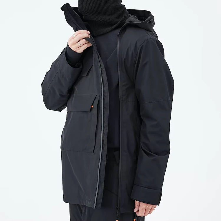 Custom Anorak Windbreaker Hoodie Ski Pullover Jacket Warm Waterproof