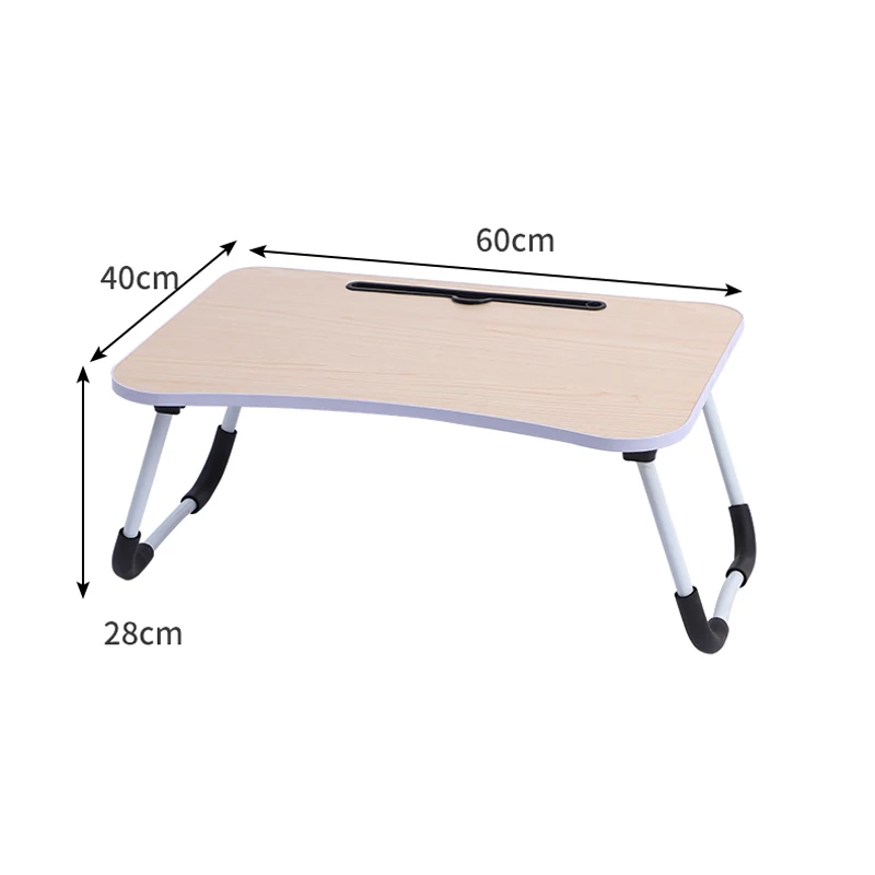 Оптовая продажа индивидуальный складной столик для студенческого общежития Многофункциональный Столик-поднос ноутбука с