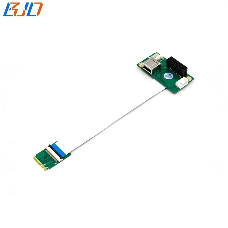 NFHK NGFF Key A+E PCI Express a SATA 3.0 6Gbps Dual Ports Adapter Converter Hard Drive Scheda di Estensione JMB582 2230